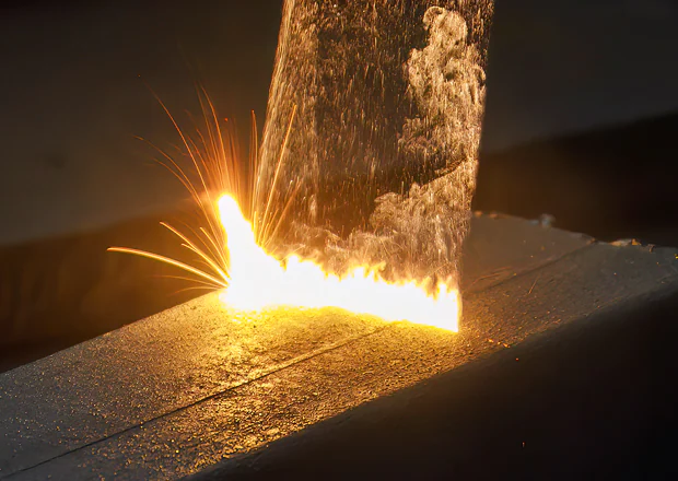 Laser cleaning removing rust from metal in Toowoomba and South East Queensland
